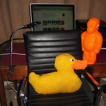 Rubber Duck (Ducky) Pillow (Cushion)