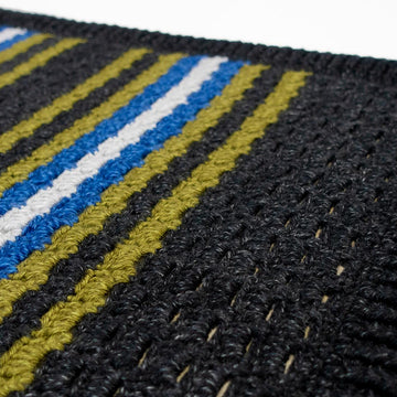 Irish Tides Boxed Block Stitch Crochet Blanket
