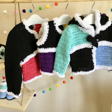 Baby Cardigan Set Pattern No. 406