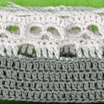 Creepy Skulls Hat # 2 and Earwarmer Worsted Weight