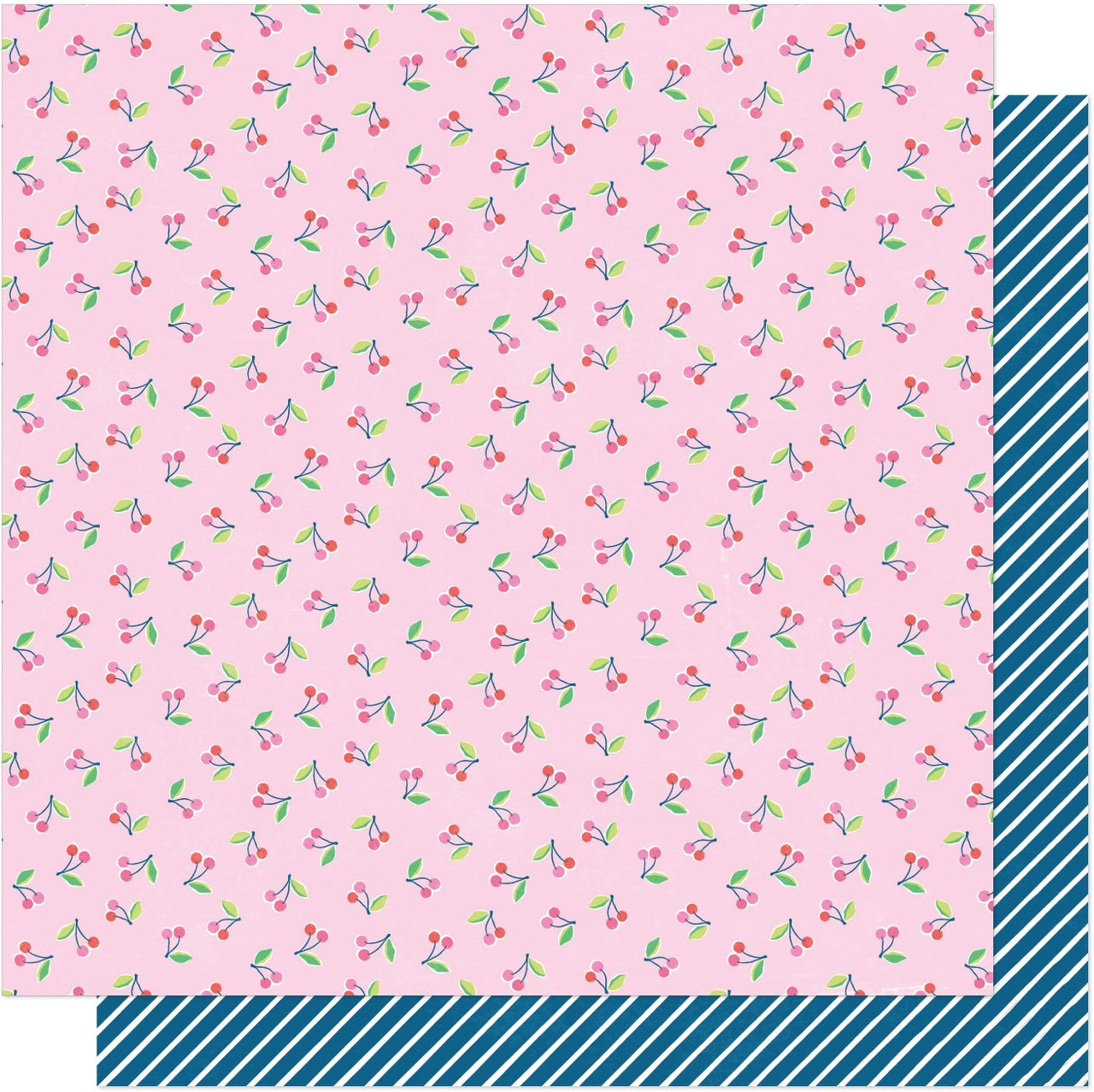 American Crafts Dear Lizzy Here & Now Double-Sided Cardstock 12"X12" 25/Pkg - Carefree