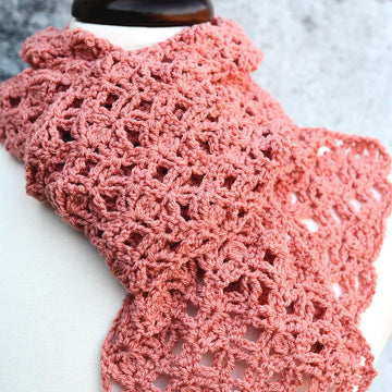 Boxed Bobbles Scarf