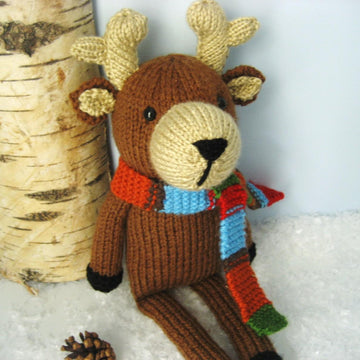 Knit Reindeer Pattern