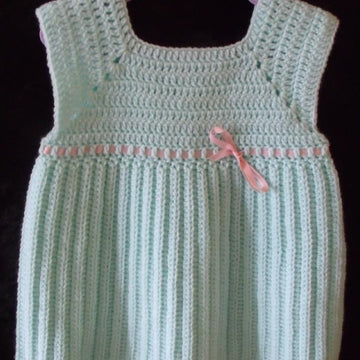 Baby Ribbed Jumper Dress & Pinafore