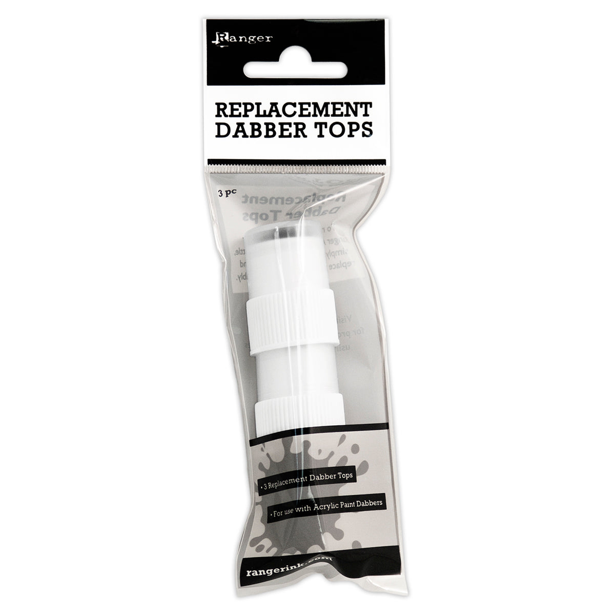 Ranger Paint Dabber Replacement Tops 3/Pkg - 319661