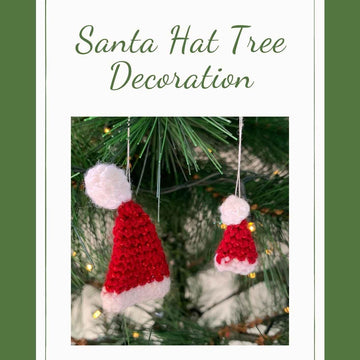 Santa Hat Tree Decoration