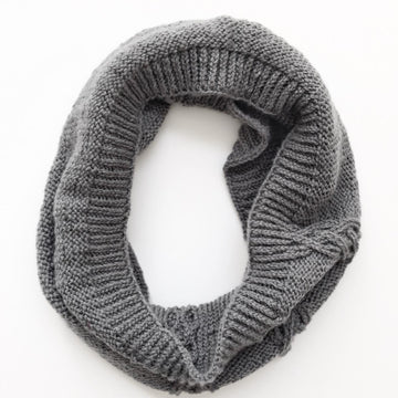 Celtic 4-strand Braided Cable | Hana Cowl Scarf