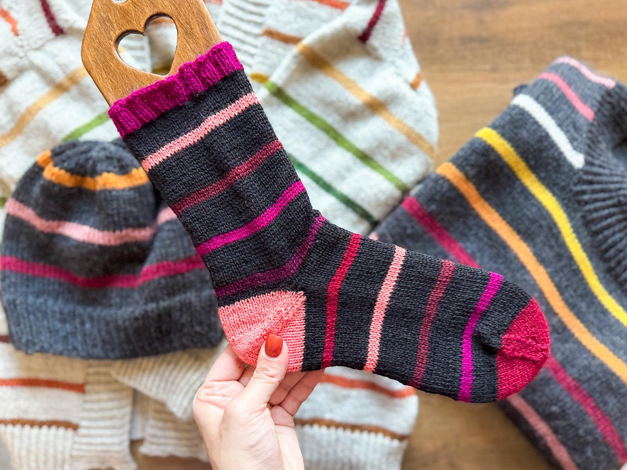 Playful Palette Socks