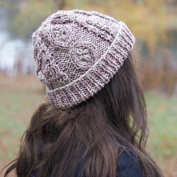 Embellished Cable Beanie