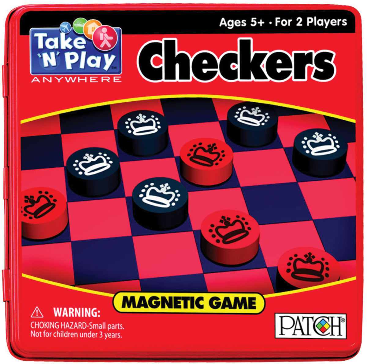 Patch Products Take 'N' Play Anywhere Magnetic Game - Checkers
