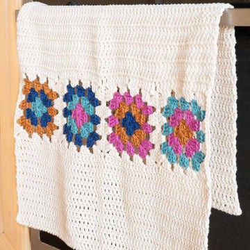 Granny Square Dish Towel