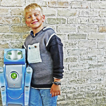 Rivet the Robot sweater