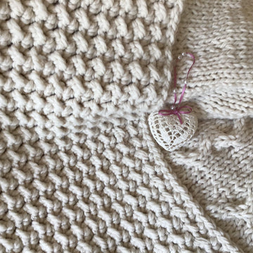 Sleepy Lamb Baby Blanket