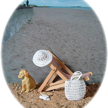 1:12th scale ladies beach set