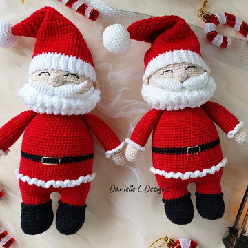 Santa Claus Christmas amigurumi