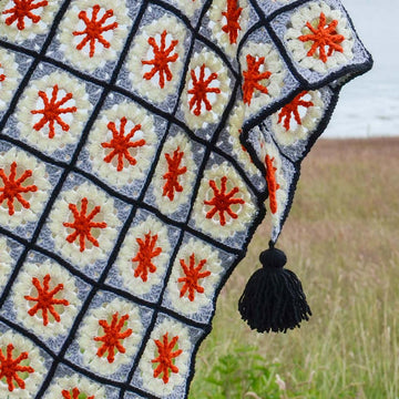 Ferris Wheel Granny Square Shawl