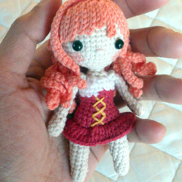 Mina the Fire Witch Amigurumi