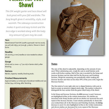 Golden Harvest Shawl