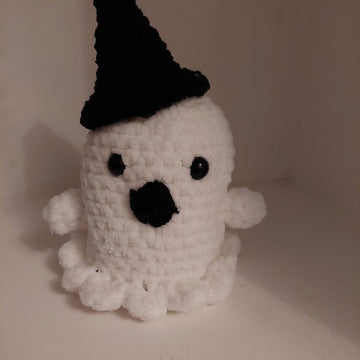 Ghost with witch hat