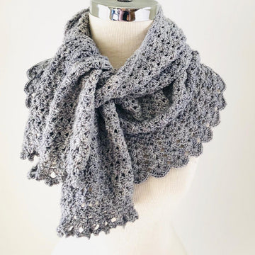 Elegant Lace Shawl Scarf