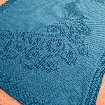 Peacock Blanket