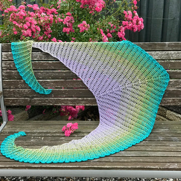 Roller Bird Shawl