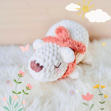 Sleepy Baby Polar Bear