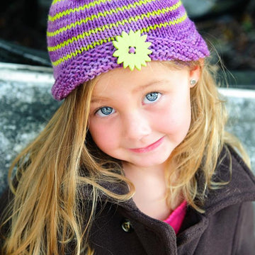 Buttoned Beanie
