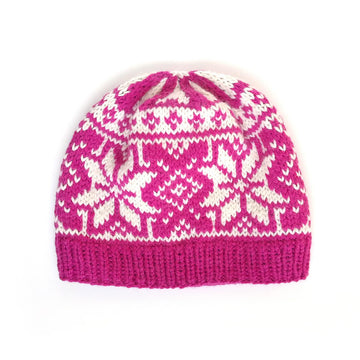 PINK ROSE Beanie
