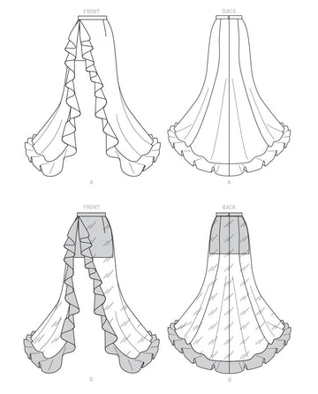 McCall's Misses' Skirt M8229 - Sewing Pattern