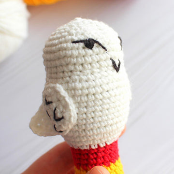 Hedwig white owl rattle /Potters friend