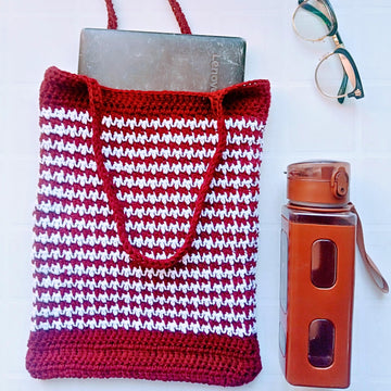 The Houndstooth Tote Bag