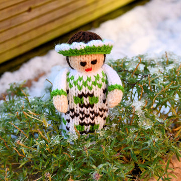 Winter Folk Doll Knitting Pattern - Toy Knitting Pattern