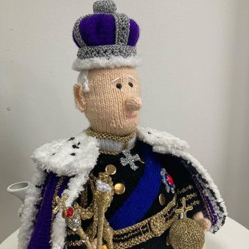 King Charles Coronation Military Uniform Tea Cosy