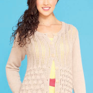 Cardigan and Top in Hayfield Fiesta DK - 7288 - Downloadable PDF