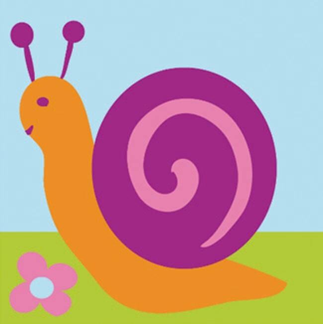 DMC Snail Starter Needlepoint Kit