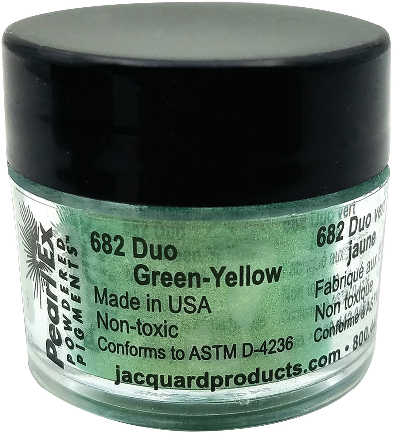 Jacquard Products Jacquard Pearl Ex Powdered Pigment 3g - Duo Green Yellow