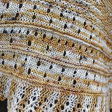 On Silent Wings Shawl