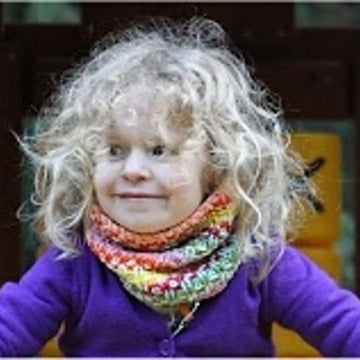 Child's Multi Colored cowl