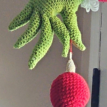 The Grinch Hand Ornament