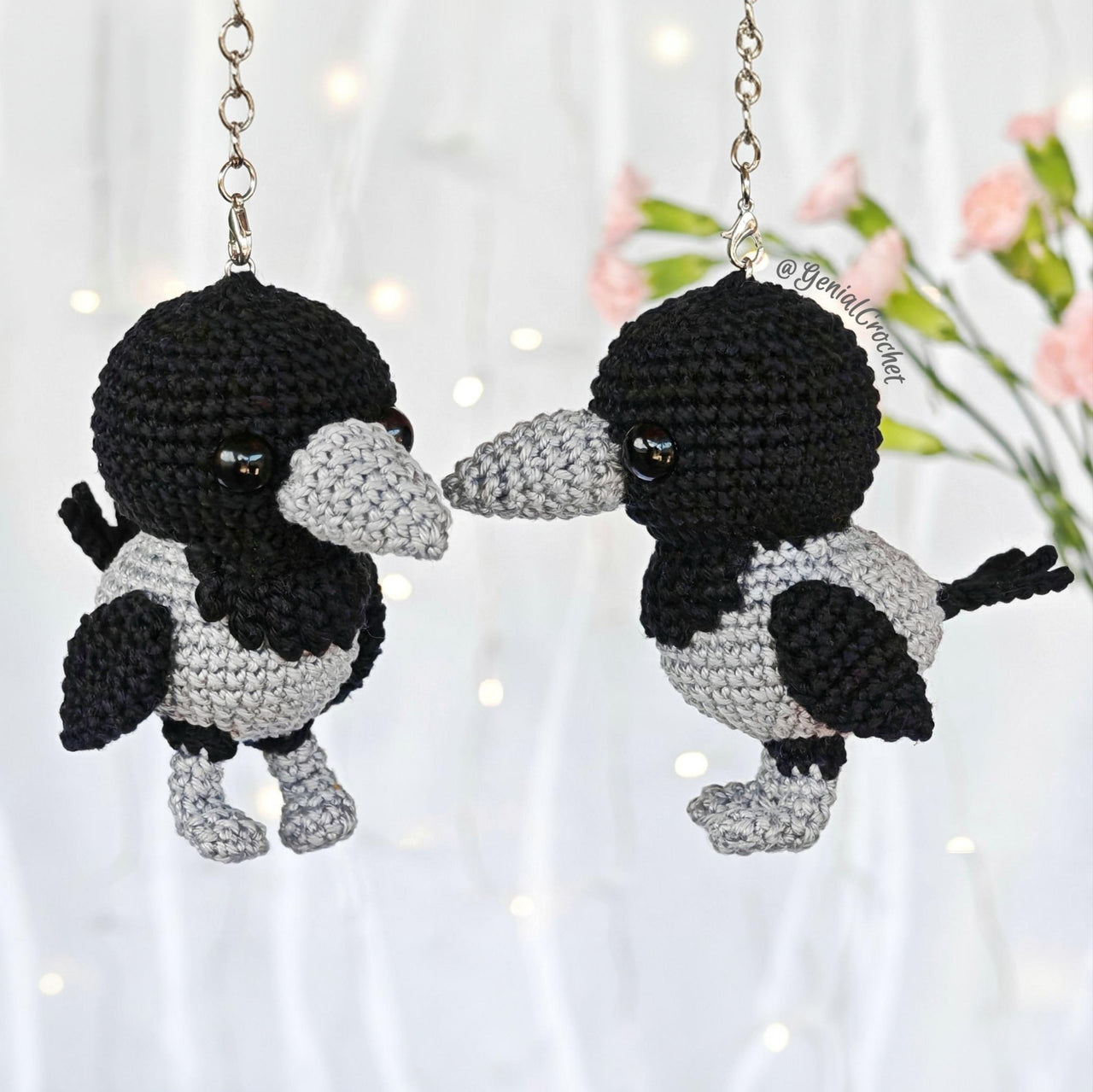 Little Hooded Crow Amigurumi