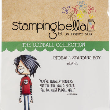 Stamping Bella Cling Stamps - Oddball Standing Boy