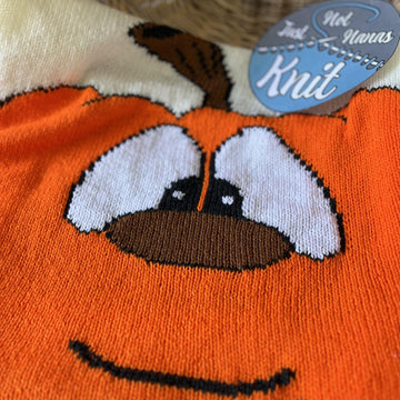 Pumpkin Baby Blanket