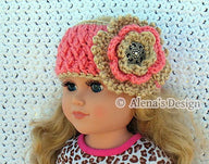 Donna Headband for 18in Doll