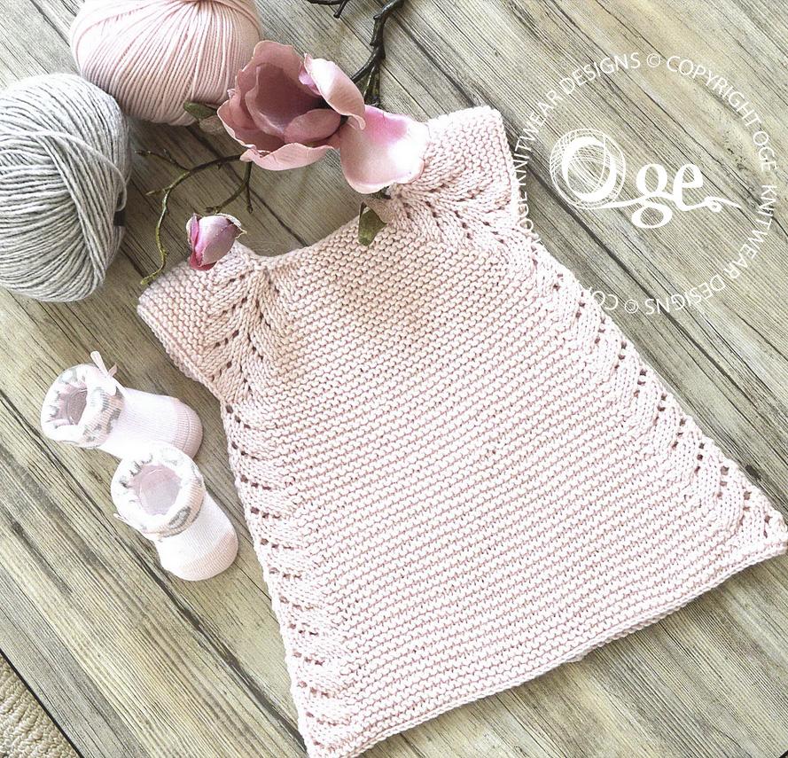 Lil’ Rosebud seamless top down dress / tunic top - P112