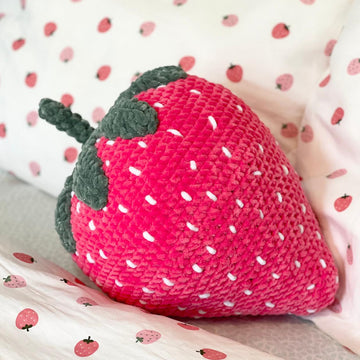 Giant Strawberry Pillow