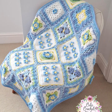 Forget Me Not Blanket