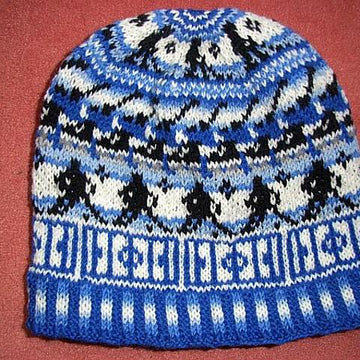 Ice hockey beanie