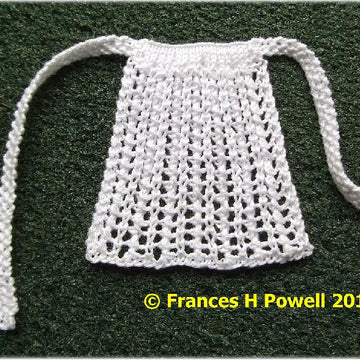 1:12th scale lace apron