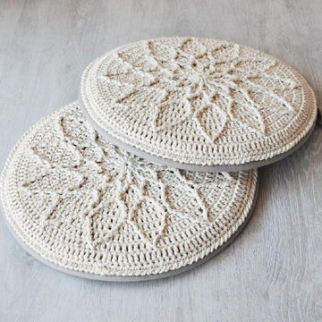 Minimalist Cabled Mandala